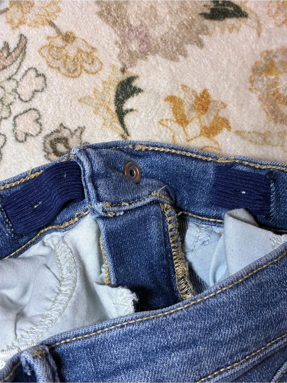 Old Navy and The Children's Place Girls Blue Skinny & Dark Bootcut Jeans